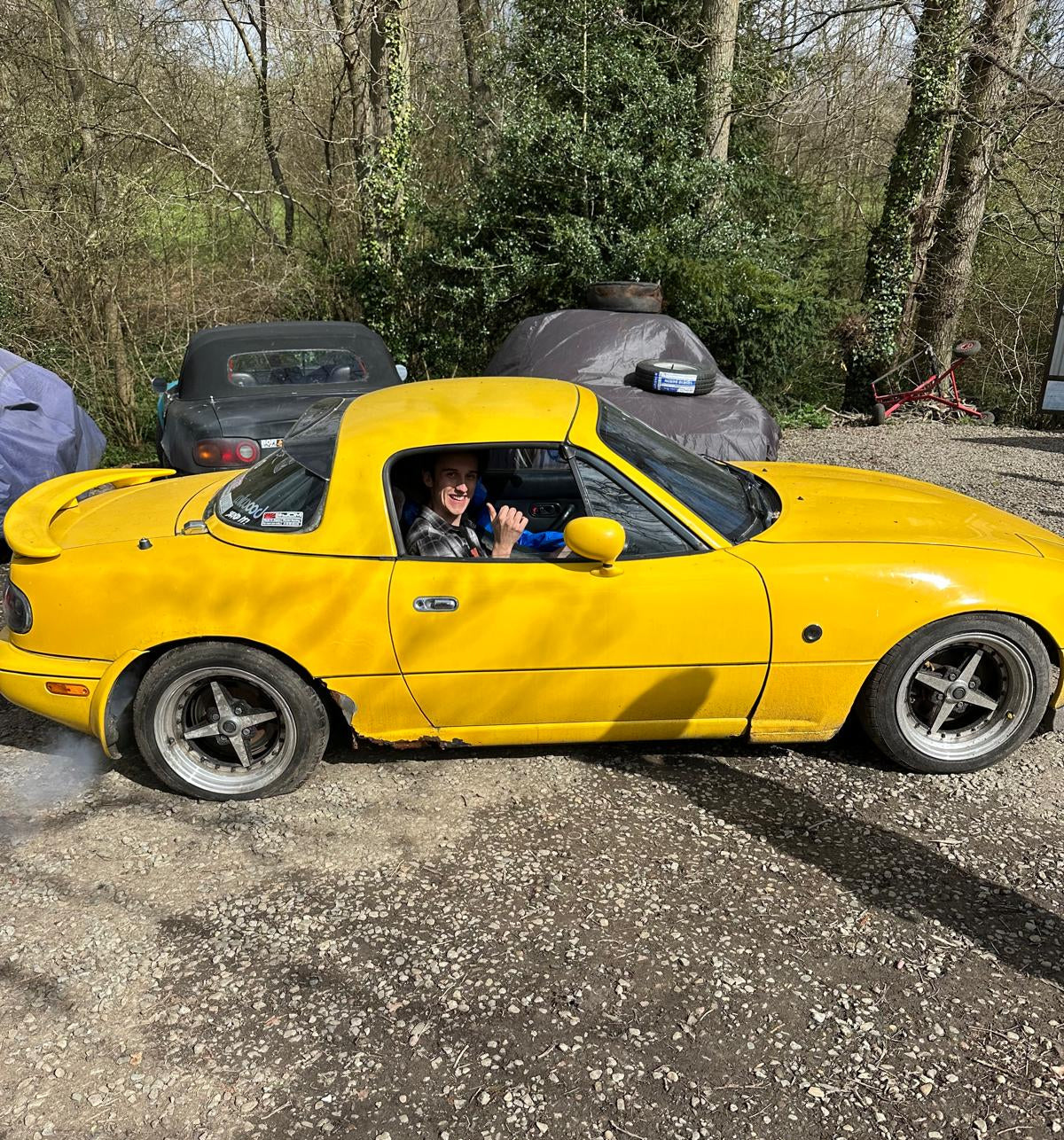 Completed garage project